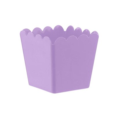 Cachepot Plástico Lilás – Mirandinha Miniaturas