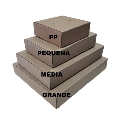Caixa de Papelão Articulada para Doces e Salgados Média – 40cm X 27cm X 6,8cm 