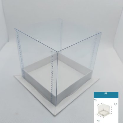 Caixa Mini bolo PP 7,5x7,5x7,5 – unidade – CAC