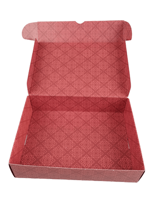 Caixa p/ 12 doces - Laço Vermelho – Unidade