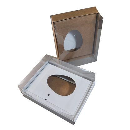Caixa para Ovo de Colher 150g Dupla face – 10 unidades