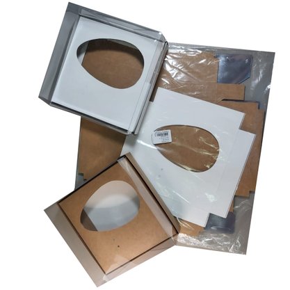 Caixa para Ovo de Colher 250g Dupla face – 10 unidades
