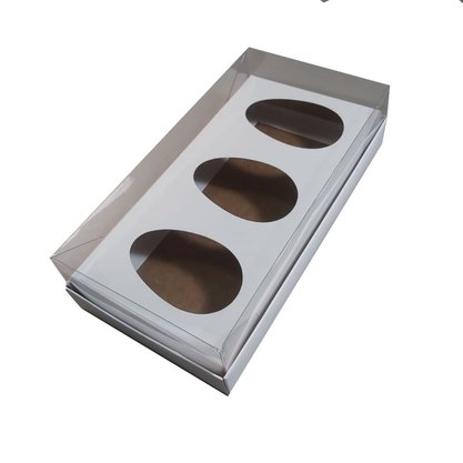 Caixa para Ovo de Colher Triplo 100g Dupla face – 10 unidades