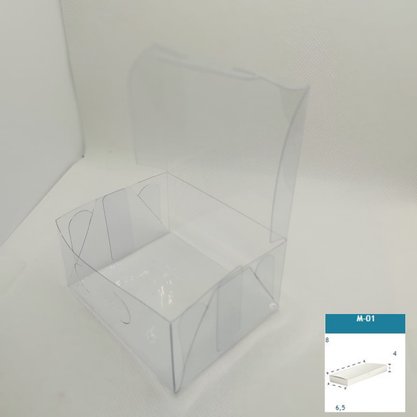 Caixa PVC M-01 retangular 8X6,5X4 – unidade – CAC