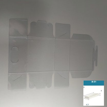 Caixa PVC M-01 retangular 8X6,5X4 – unidade – CAC