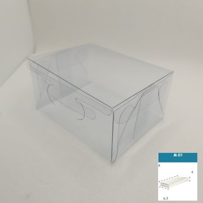 Caixa PVC M-01 retangular 8X6,5X4 – unidade – CAC