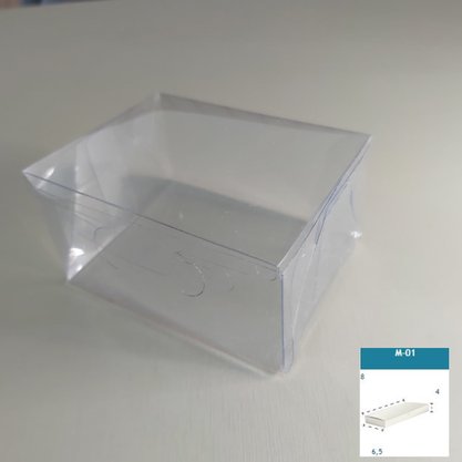 Caixa PVC M-01 retangular 8X6,5X4 – unidade – CAC