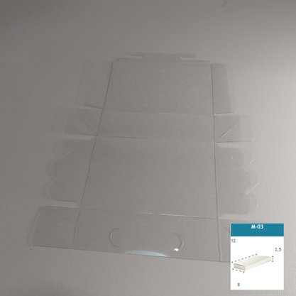 Caixa PVC M-03 retangular 12X8X3,5 – unidade – CAC