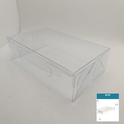 Caixa PVC M-03 retangular 12X8X3,5 – unidade – CAC