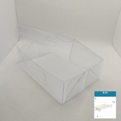 Caixa PVC M-03 retangular 12X8X3,5 – unidade – CAC