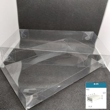 Caixa PVC M-05 retangular 19,5X11,5X2,5 – unidade – CAC
