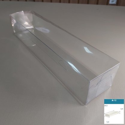 Caixa PVC M-12 retangular 24,5X5,5X4,5 – unidade – CAC