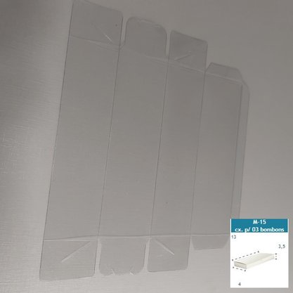 Caixa PVC M-15 retangular 13X4X3,5 – unidade – CAC