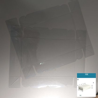 Caixa PVC Ref.13C retangular 20X14X4 – unidade – CAC