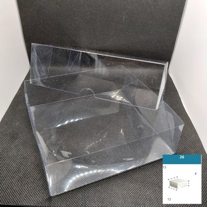 Caixa PVC Ref.26 quadrada 13X13X4 – unidade – CAC