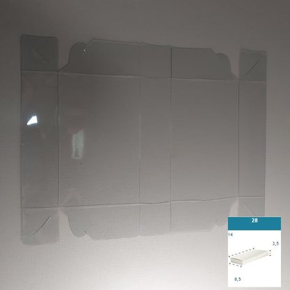 Caixa PVC Ref.28 retangular 14X8,5X3,5 – unidade – CAC