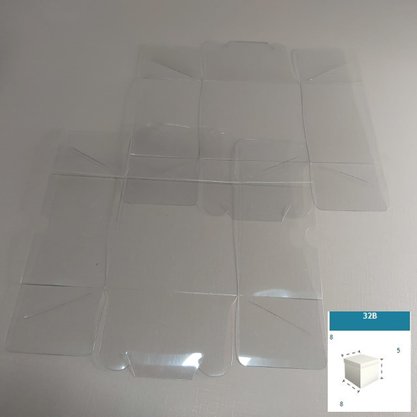 Caixa PVC Ref.32B quadrada 8X8X5 – unidade – CAC