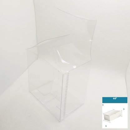 Caixa PVC Ref.44 quadrada 9X9X6 – unidade – CAC
