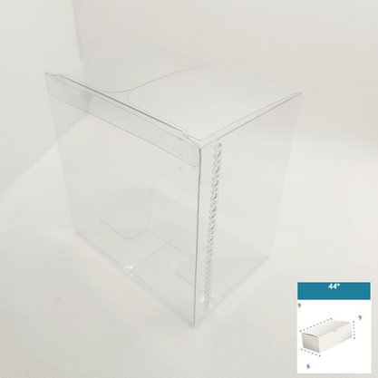 Caixa PVC Ref.44 quadrada 9X9X6 – unidade – CAC