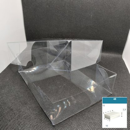 Caixa PVC Ref.48 retangular 13X10X3,5 – unidade – CAC