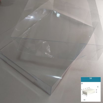 Caixa PVC Ref.51 retangular 29X19X5 – unidade – CAC