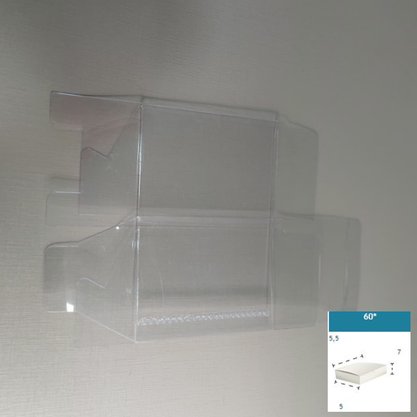 Caixa PVC Ref.60 retangular 5,5X5X7 – unidade – CAC