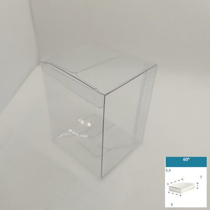 Caixa PVC Ref.60 retangular 5,5X5X7 – unidade – CAC