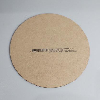Cake Board Mdf - Branco - Redondo 21cm – Curifest
