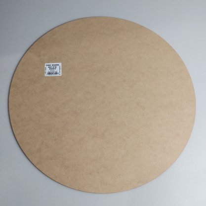 Cake Board Mdf - Branco - Redondo 38cm – Curifest