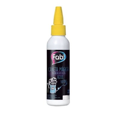 Caneta em Gel Azul Neon 60g - Fab