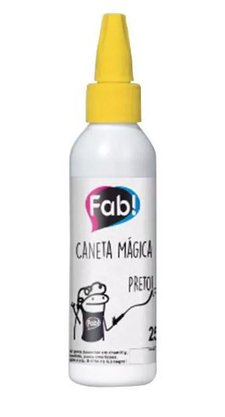 Caneta em Gel Preta 60g - Fab