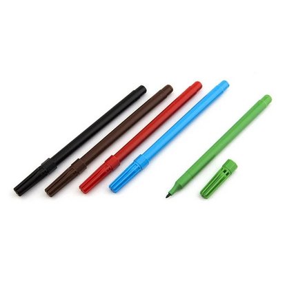 Canetas Tinta Alimentícia Recarregável com 5 Cores – Mago