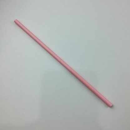 Canudo descartável de papel – Rosa - 6mm – Make+