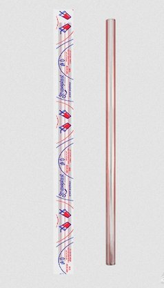 Canudo Shake 8mm com 100 un. (embalado individualmente) - Strawplast