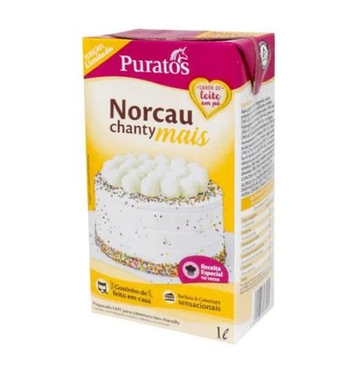 Chantilly Norcau ChantyMais sabor Leite em pó 1 litro – Puratos