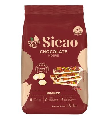 CHOC. SICAO BRANCO 1,01KG EZMELT 