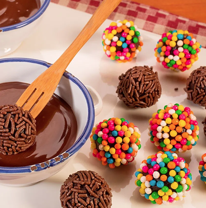 Choco Power Ball Micro Colorido 300g – Mavalério