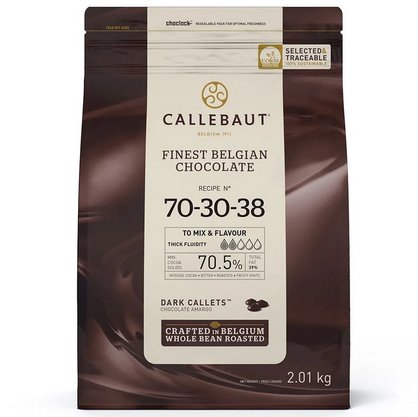 Chocolate Belga Amargo 70,5% de cacau – Callebaut – 2,01kg