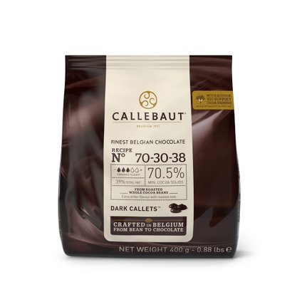 Chocolate Belga Amargo 70,5% de cacau – Callebaut – 400g
