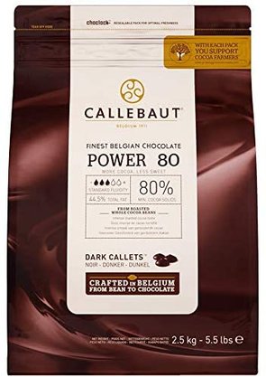 Chocolate Belga Amargo 80% de cacau – Callebaut – 2,5kg