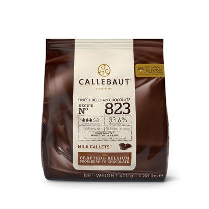 Chocolate Belga Ao Leite 33,6% – Callebaut – 400g