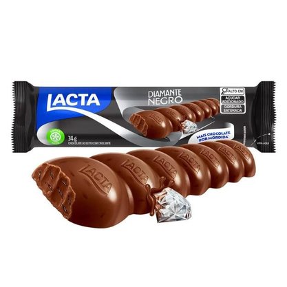 Chocolate Diamante Negro 34g - Lacta