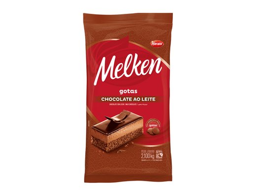 Chocolate Melken Ao Leite gotas 2,05kg - Harald 