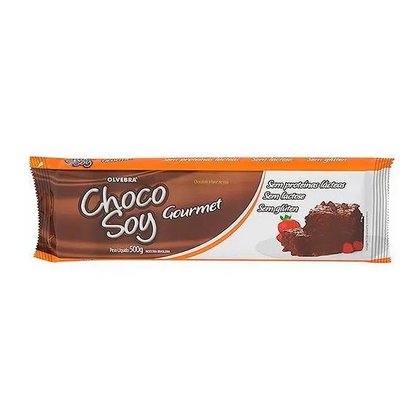Chocolate sem Lactose Chocosoy – 500g – Olvebra 