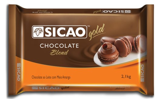 Chocolate Sicao Gold Blend barra – 2,1kg