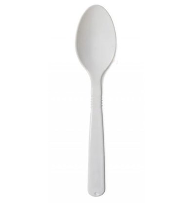 Colher Forte Branca com 500 un. - Strawplast