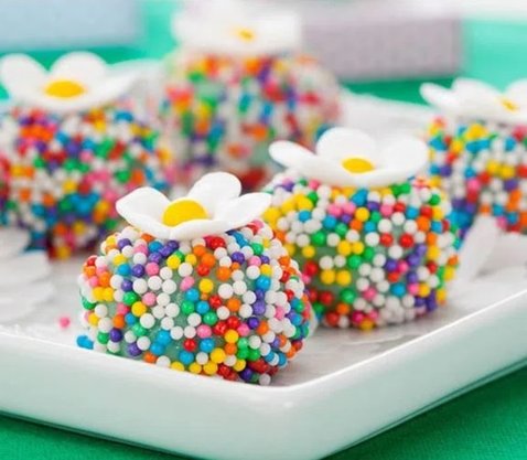 Confeito Miçanga Azul 500g Mil cores – Mavalério 