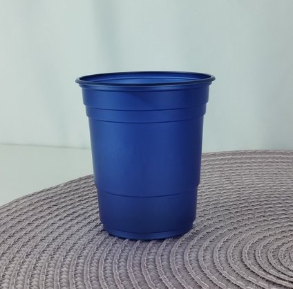Copo 180ml Azul Petróleo Perolado - Bello Festas 