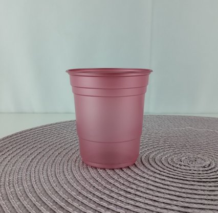 Copo 180ml Rosa Perolado - Bello Festas 