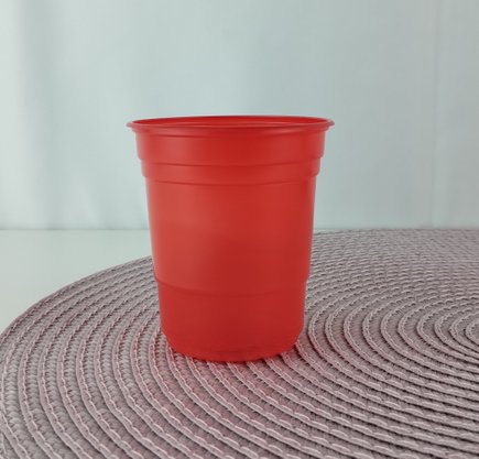 Copo 180ml Vermelho - Bello Festas 